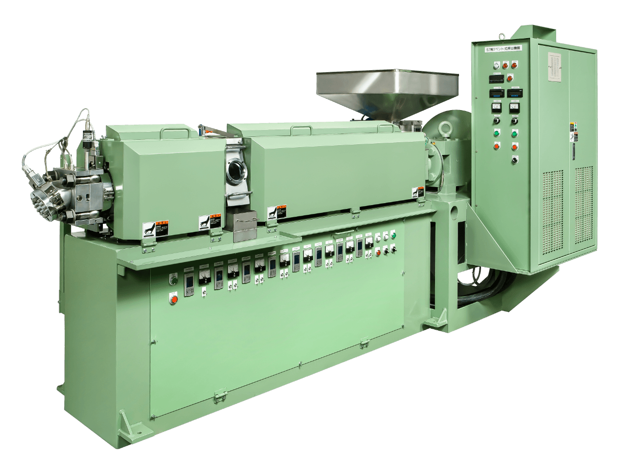 HS－B型57㎜1ベント式押出機（Vベルト直結型）（LD40）